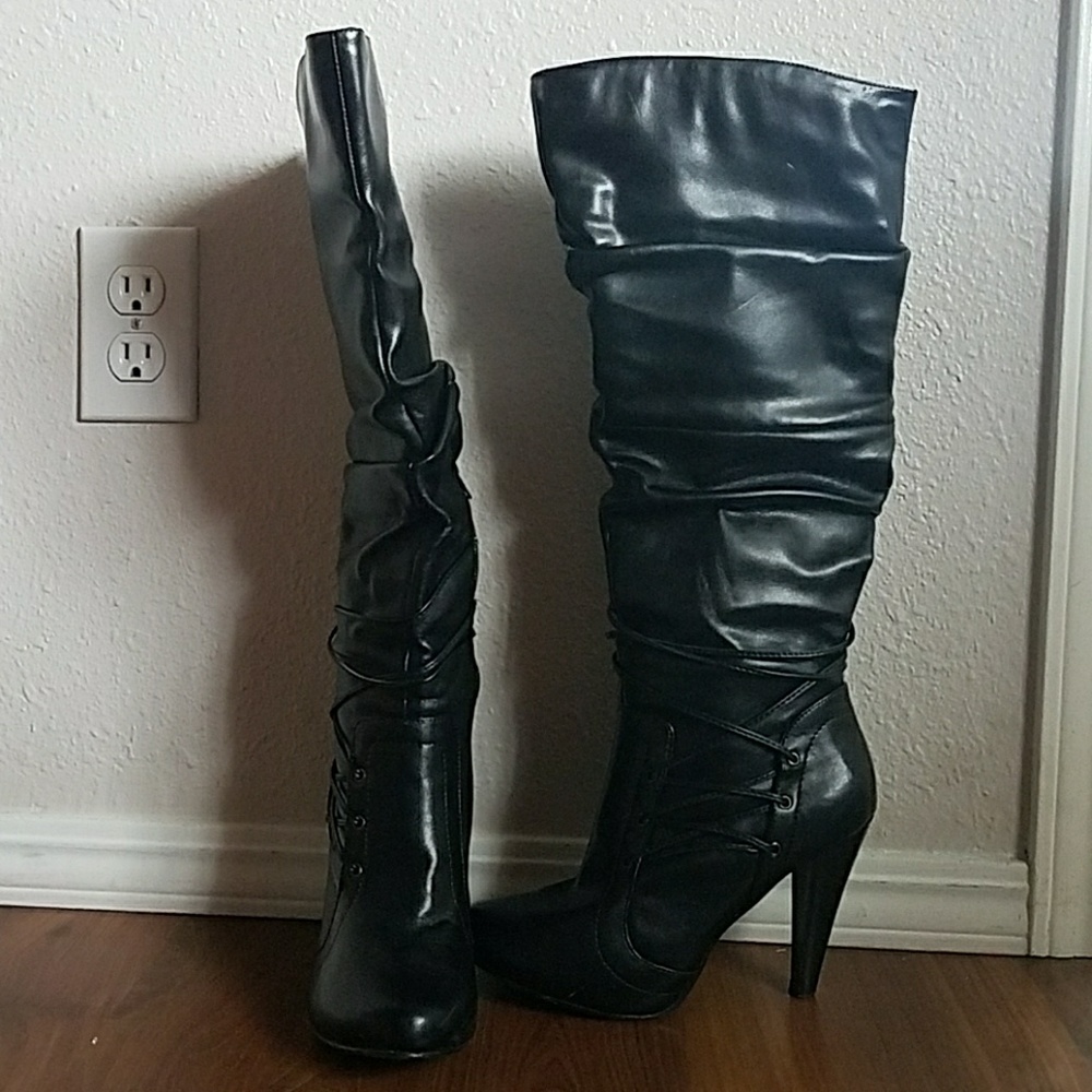 Cute knee boots